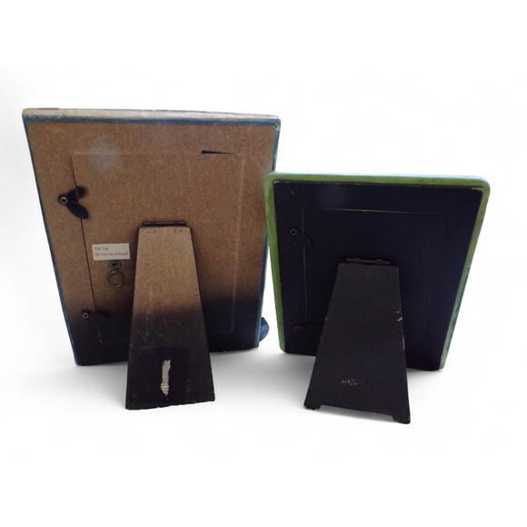 Teddy Bears Theme Heavyweight Resin Raised Design Photo Frames Kids Babies - Picture 4 of 5